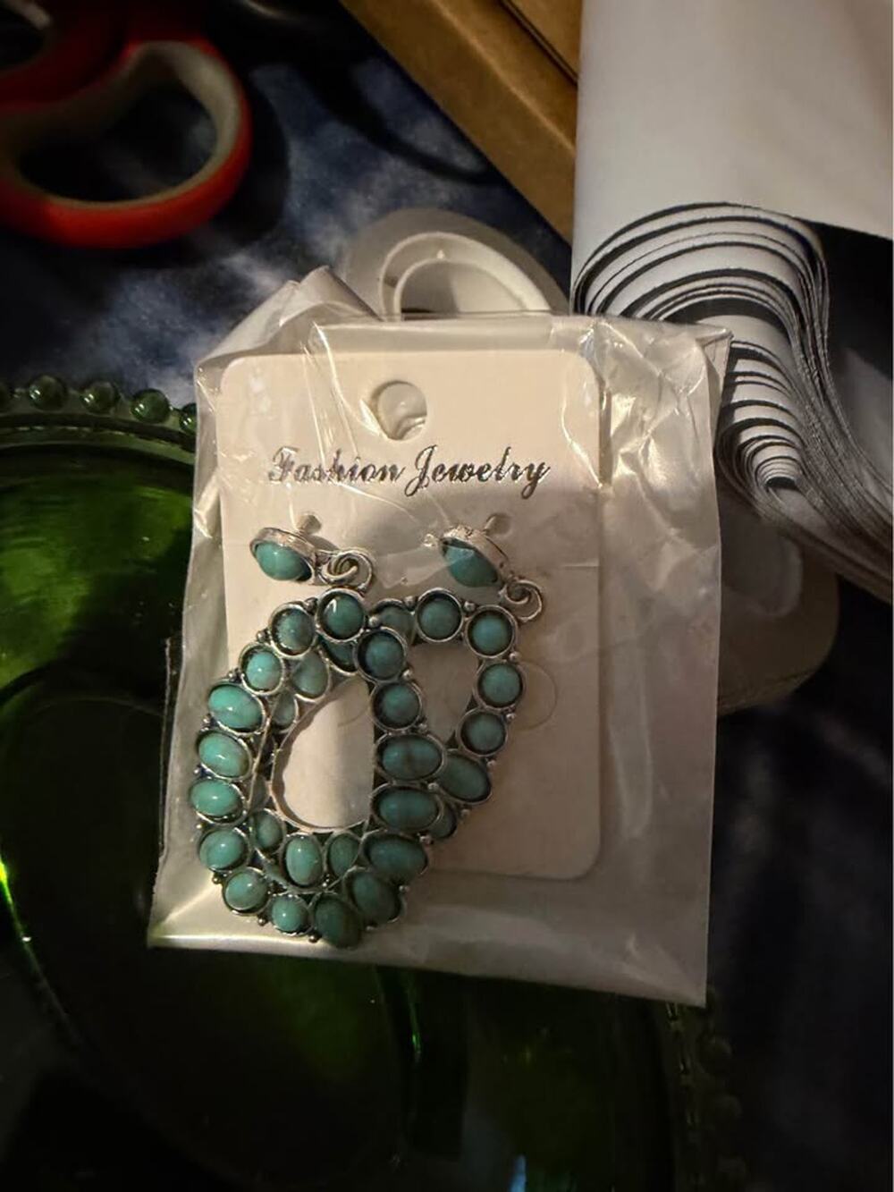 Turquoise earrings